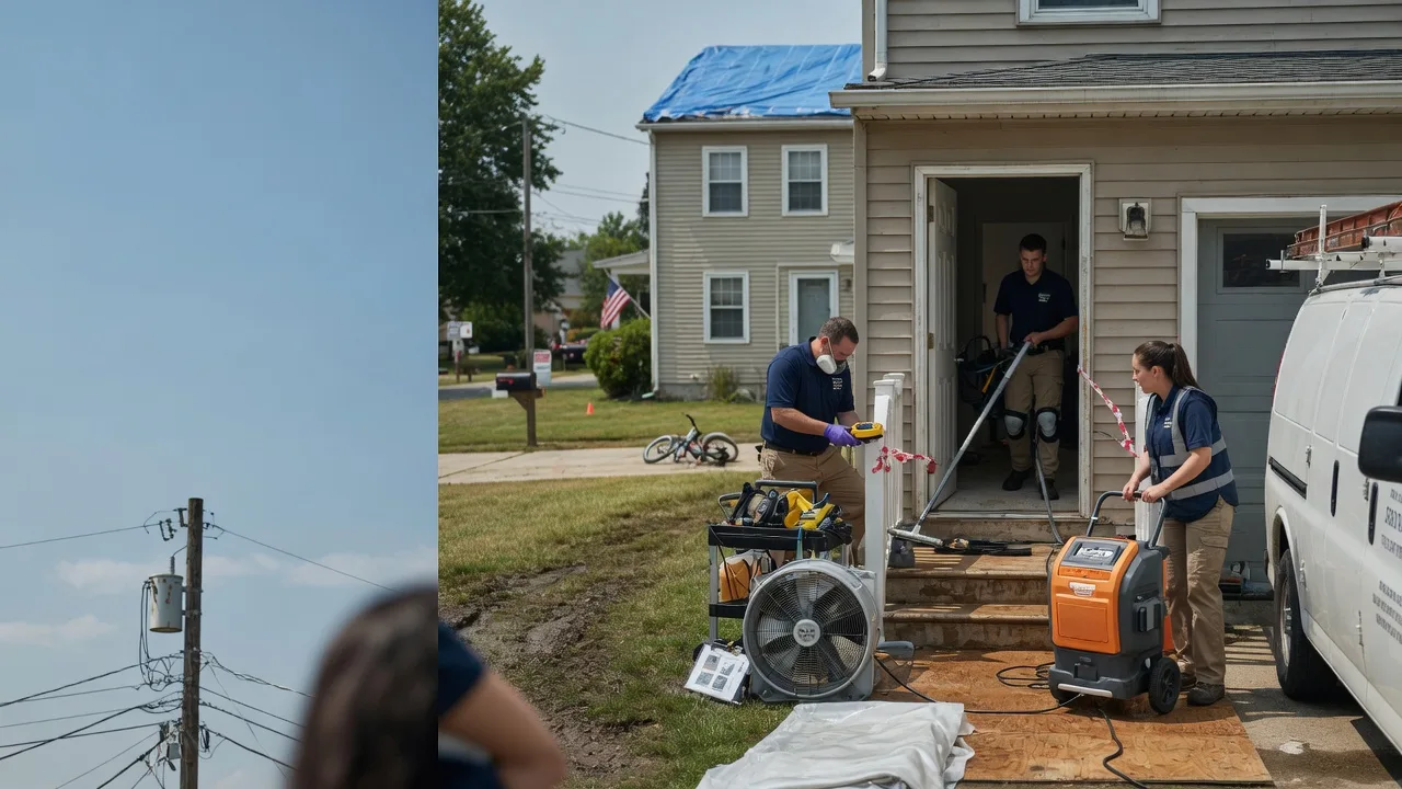 Water Damage Repair in Auburndale, WI near me